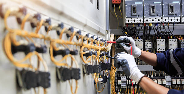 Professional Electrical Inspection technician working in Hampton Beach, NH